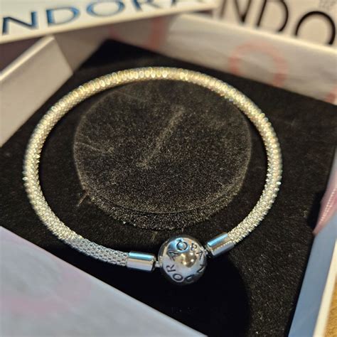 pandora mesh bracelet|mesh bangle bracelets for women.